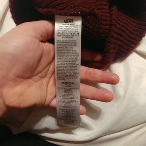 Vans Accessories - Vans Burgundy Beanie Vans Accessories - Vans Burgundy Beanie